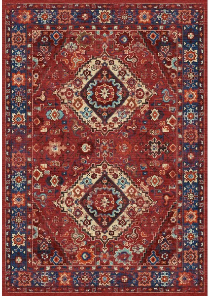 Vintage Eskitme Bohem Yıkanabilir Şönil Kilim Pamuk Taban Dokuma Halı Oturma Odası Salon Balkon Mutfak Halısı