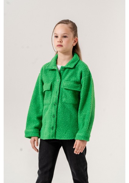 Kız Çocuk Kışlık Buklet Gömlek 3129
