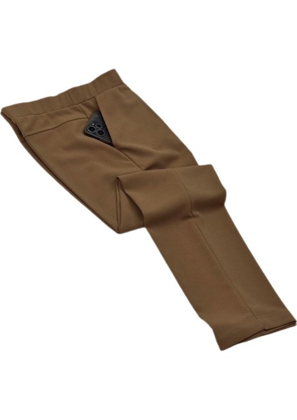 Kadın Büyük Beden Kumaş Pantolon Lastikli 2200 BGL-ST02974