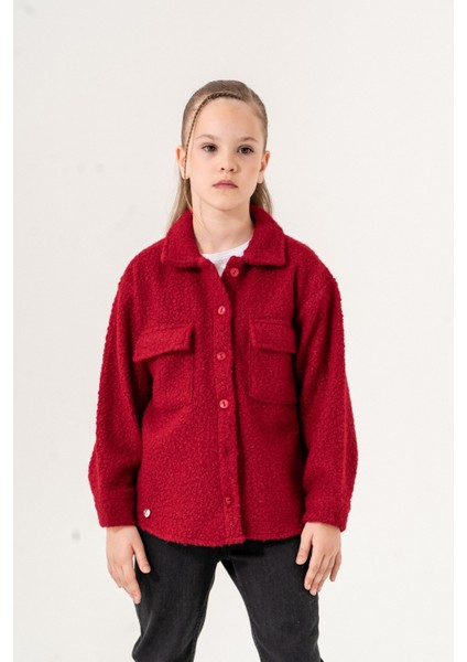 Kız Çocuk Kışlık Buklet Gömlek 3129
