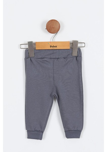 Ayı Desenli Pamuklu Çıt Kapşonlu Zıbınlı Uzun Kollu Erkek Bebek 3'lü Takım Alt Üst Erkek Bebek Takım indirimleri