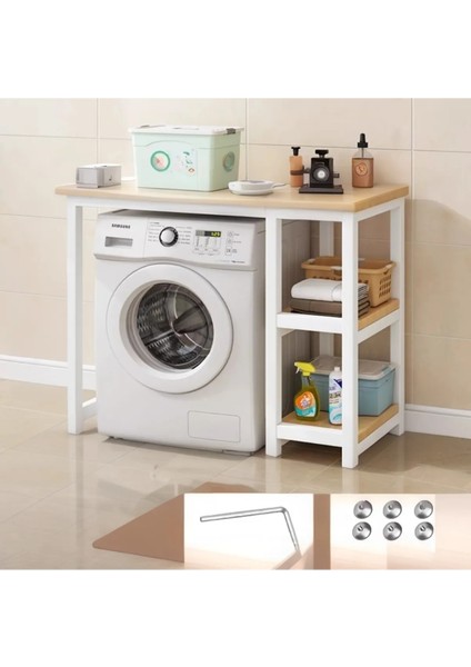 Lindsay Çamaşır Makinesi Bölmeli Banyo Rafı fiyatları