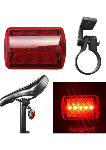Ledli Bisiklet Arkası Stop Ikaz Lambası 7 Farklı Işık Modları Ile fiyatları