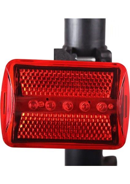 Ledli Bisiklet Arkası Stop Ikaz Lambası 7 Farklı Işık Modları Ile modelleri