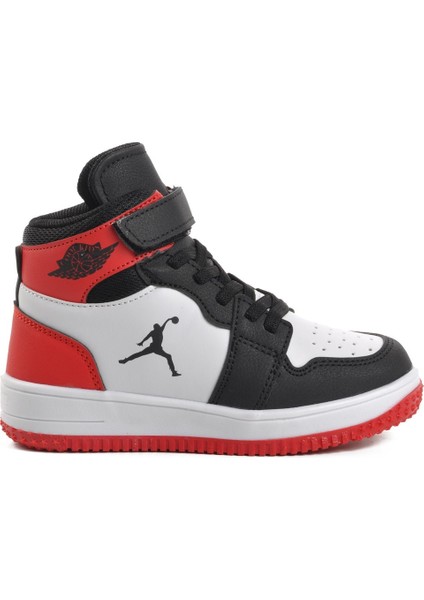 Haykat Beyaz Cırtlı Uzun Erkek Çocuk Sneaker Spor Ayakkabı