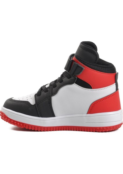 Haykat Beyaz Cırtlı Uzun Erkek Çocuk Sneaker Spor Ayakkabı