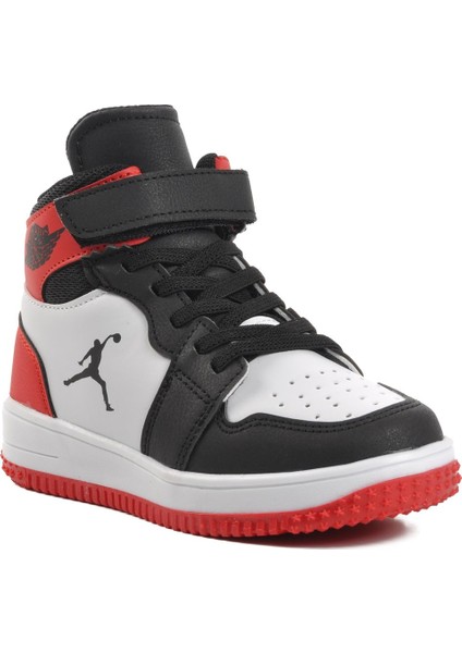 Haykat Beyaz Cırtlı Uzun Erkek Çocuk Sneaker Spor Ayakkabı