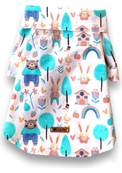 Ayı Desenli Köpek Gömleği