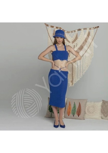 Yarn Art Jeans Amigurumi Örgü ipi 73 Yavruağzı Hırka Örgü ipi Bebek ipi Punch ipi 3'lü Paket