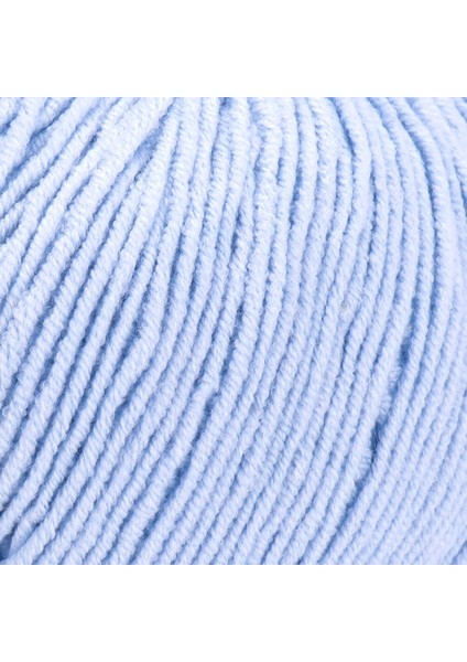 Yarn Art Jeans Amigurumi Örgü ipi 75 Açık Mavi Hırka Örgü ipi Bebek ipi Punch ipi 3'lü Paket