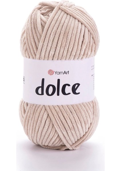 Dolce - Kadife El Örgü Ipi BEJ-771