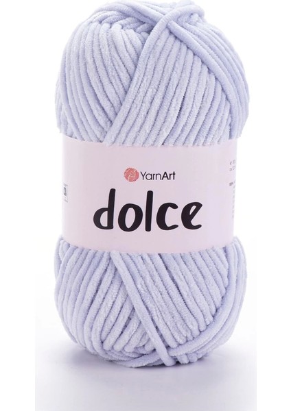 Dolce - Kadife El Örgü ipi Buz MAVISI-776
