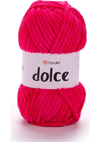 Dolce - Kadife El Örgü Ipi FUŞYA-759