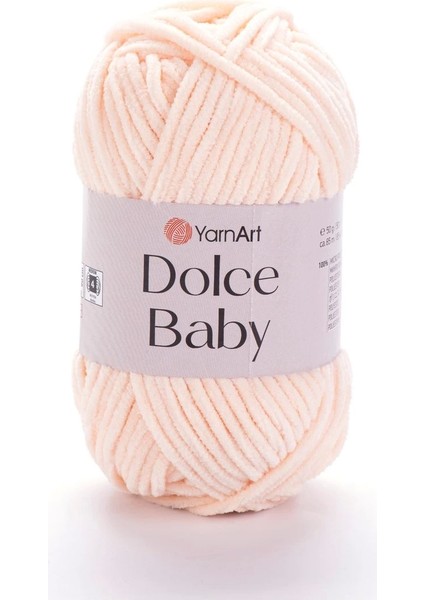 Dolce Baby - Kadife, Bebek El Örgü ipi Açık YAVRUAĞZI-779