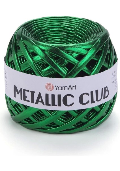 Metallıc Club - Örgü ipi 8115-ZÜMRÜT Yeşili