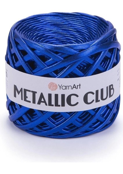 Metallıc Club - Örgü ipi 8118-SAKS Mavisi