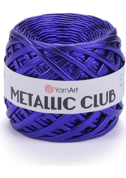 Metallıc Club - Örgü ipi 8119-LACİVERT