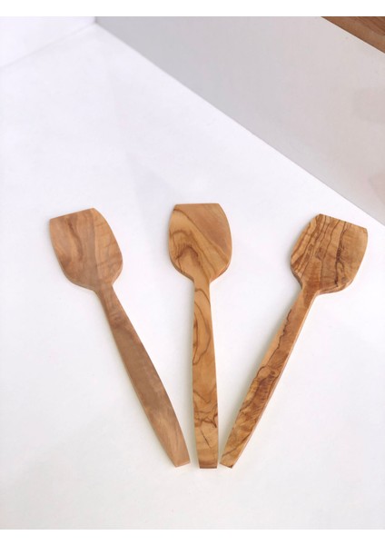 3lü Ahşap Spatula- Ahşap Spatula- Spatula