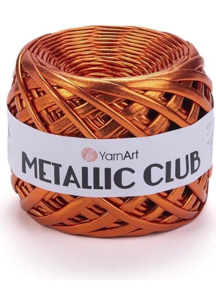 Metallıc Club - Örgü ipi 8107-TURUNCU