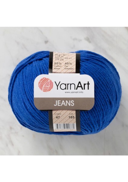 Jeans Amigurumi Örgü Ipi 47 Mavi Amigurimi Bebek Ipi