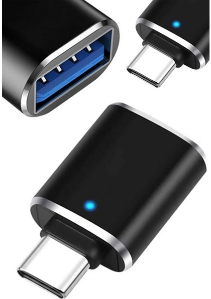Akıllı Telefon Için Gösterge Işıklı Flash Sürücü Type C USB