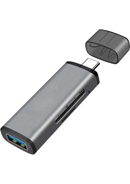 Type C Girişli Type A Girişli Sd Card Girişi 3+1 Sistem