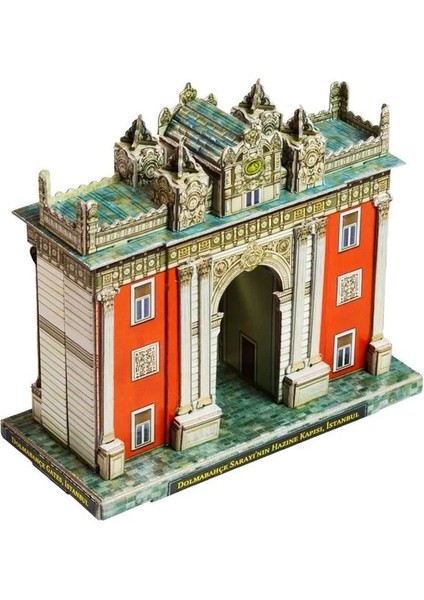 Dolmabahçe Hazine Kapısı 3D Karton Puzzle Yapboz fiyatları