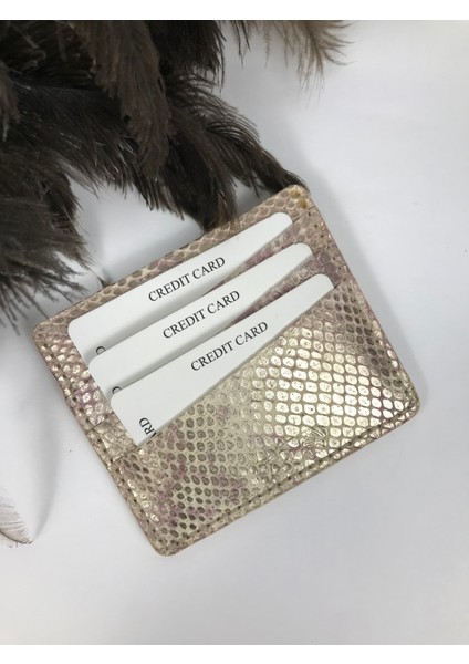 Kartlık Bej - Rose Yılan Desenli Hakiki Deri Kadın Model fiyatları