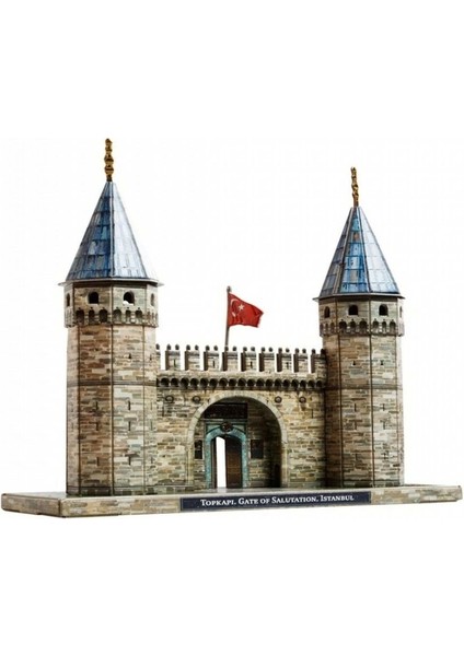 Topkapı Sarayı Selamlık Kapısı 3D Karton Puzzle Yapboz