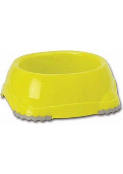 Smart Plastik Köpek Mama Su Kabı Sarı 2200 ml