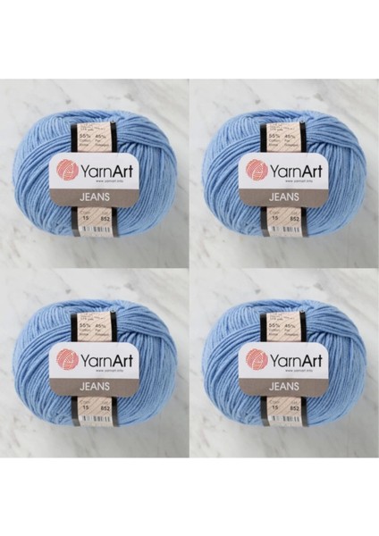 Jeans 15 4'lü Paket Amigurimi Bebek Ipi