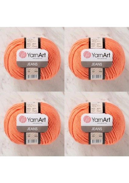 Jeans 23 4'lü Paket Amigurimi Bebek Ipi