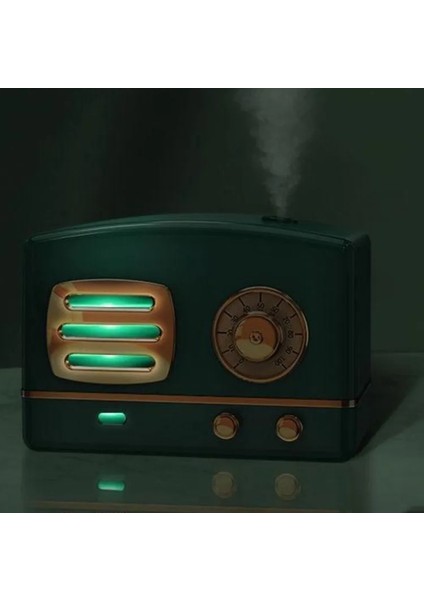 Retro Tarzı 200ML Mini Hava Nemlendirici ve Aroma Difüzörü - Radyo Görünümlü Buhar Makinesi fiyatları