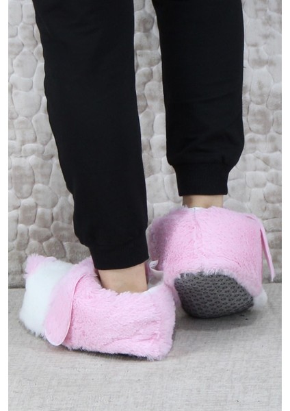 Sevimli Köpek Figürlü Peluş Panduf Hayvanlı Yumuşak Kadın Panduf fırsatları