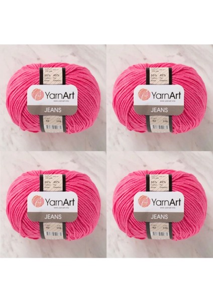 Jeans 42 4'lü Paket Amigurimi Bebek Ipi