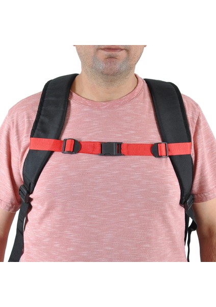 Sırt Çantası Bağlama Aparatı Çanta Sabitleme Ayarlı Göğüs Kemeri Çanta Askısı