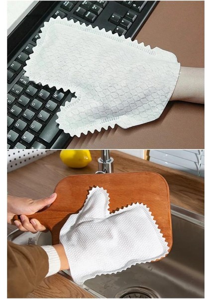 10 Adet Mikrofiber Toz Alma Bez Eldiveni Mutfak Banyo Mobilya Bulaşık Cam Oto Temizlik Yıkama Bezi indirimleri