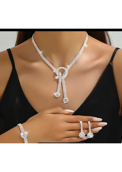 Gümüs Kolye Bileklik Ve Küpe Şık Tasarım Hediyelik Özel Günler Için fiyatları