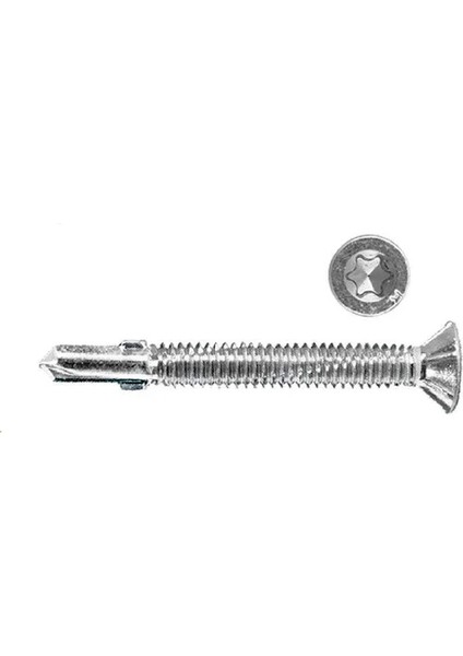 10 Adet Konteyner Dorse Taban Vidası 6,3X70 mm