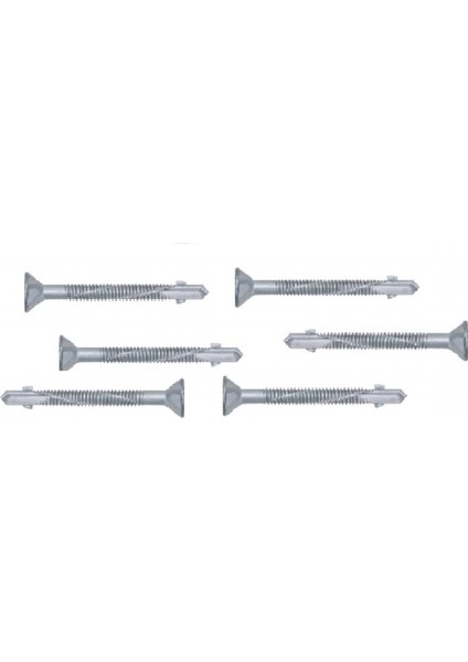 10 Adet Konteyner Dorse Taban Vidası 6,3X70 mm