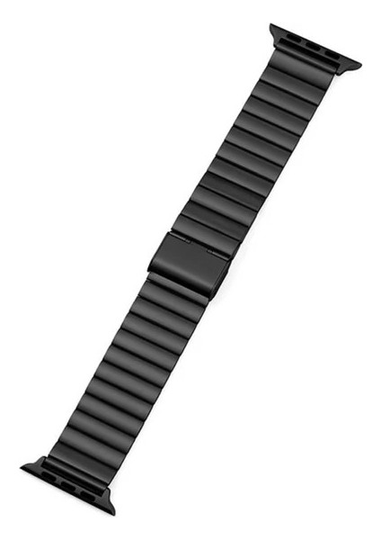 Apple Watch Ultra - 49MM Uyumlu Ayarlanır Metal Paslanmaz Çelik Kordon