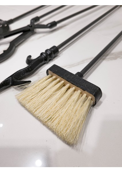 Luks Şömine Maşa Takımı,şömine Takımı,şömine Aksesuarları Renk : Bakır indirimleri