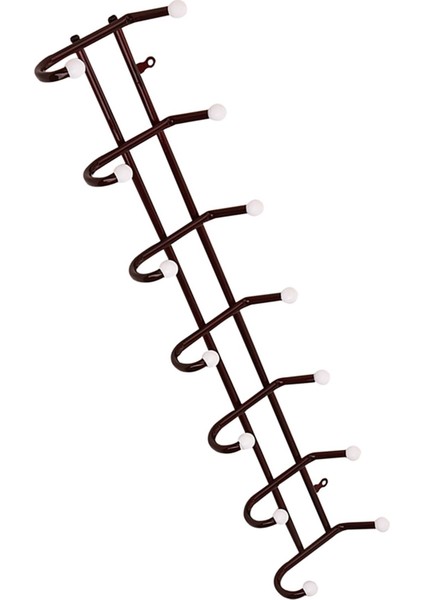 Amerikan Panel Kapı Askısı 6 Lı 12 x 50 cm Pratik Sağlam Askılık