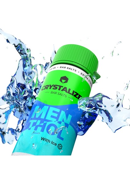 Crystalize Bar – Menthol 10ML | 35MG Salt