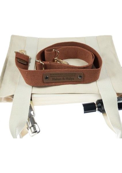 Kiremit Renk, Sizin İsminiz Yazılarak Üretilen, Unutulmaz Hediye, 140 Cm, Çanta Omuz Askısı fırsatları