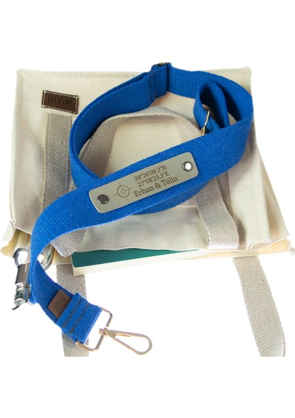 Koyu Mavi Renk, Fotoğrafçı İçin İsme Özel Renkli Çanta Omuz Askısı, 140 Cm Farklılık Yaratacak Detay fiyatları