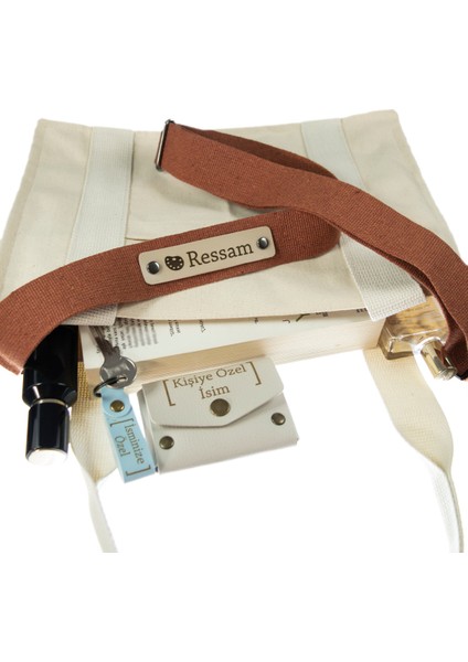 Kiremit Renk, İsminizle Şıklığınızı Tamamlayan Modern Tasarım Kişiye Özel Omuz Askısı, 220 Cm fiyatları