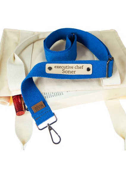 Koyu Mavi Renk, Çapraz Çanta İçin Ayarlanabilir Uzunluk İsminize Özel Omuz Askısı, 120 Cm fırsatları