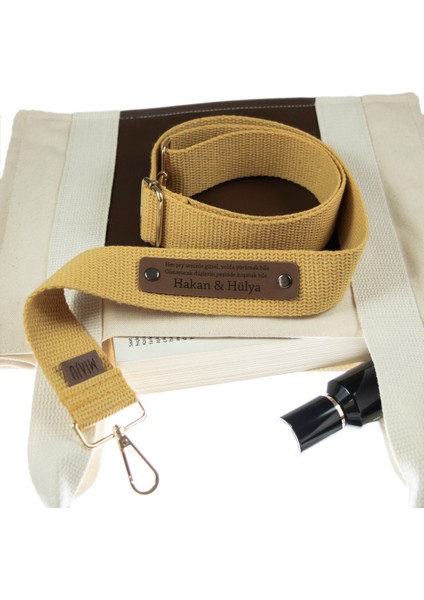 Hardal Renk, Adınıza Özel Kişiselleştirilebilir, 160 Cm, Öğretmenler İçin Şık Çanta Askısı fırsatları