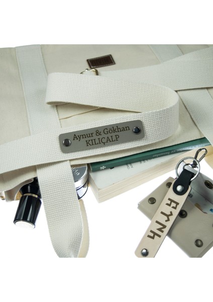 Krem Renk, Moda Severlere Özel Hediyelik Çanta Kayışı, İsme Özel Tasarım, 160 Cm Omuz Askısı fırsatları